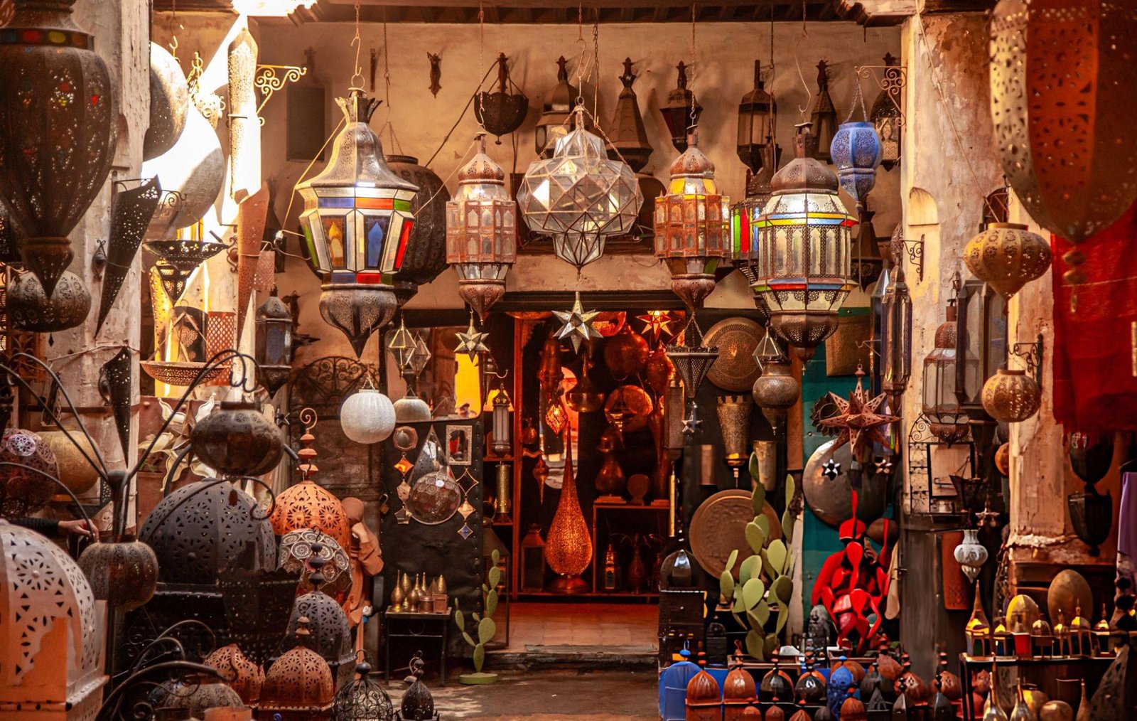 Marrakech souks and markets