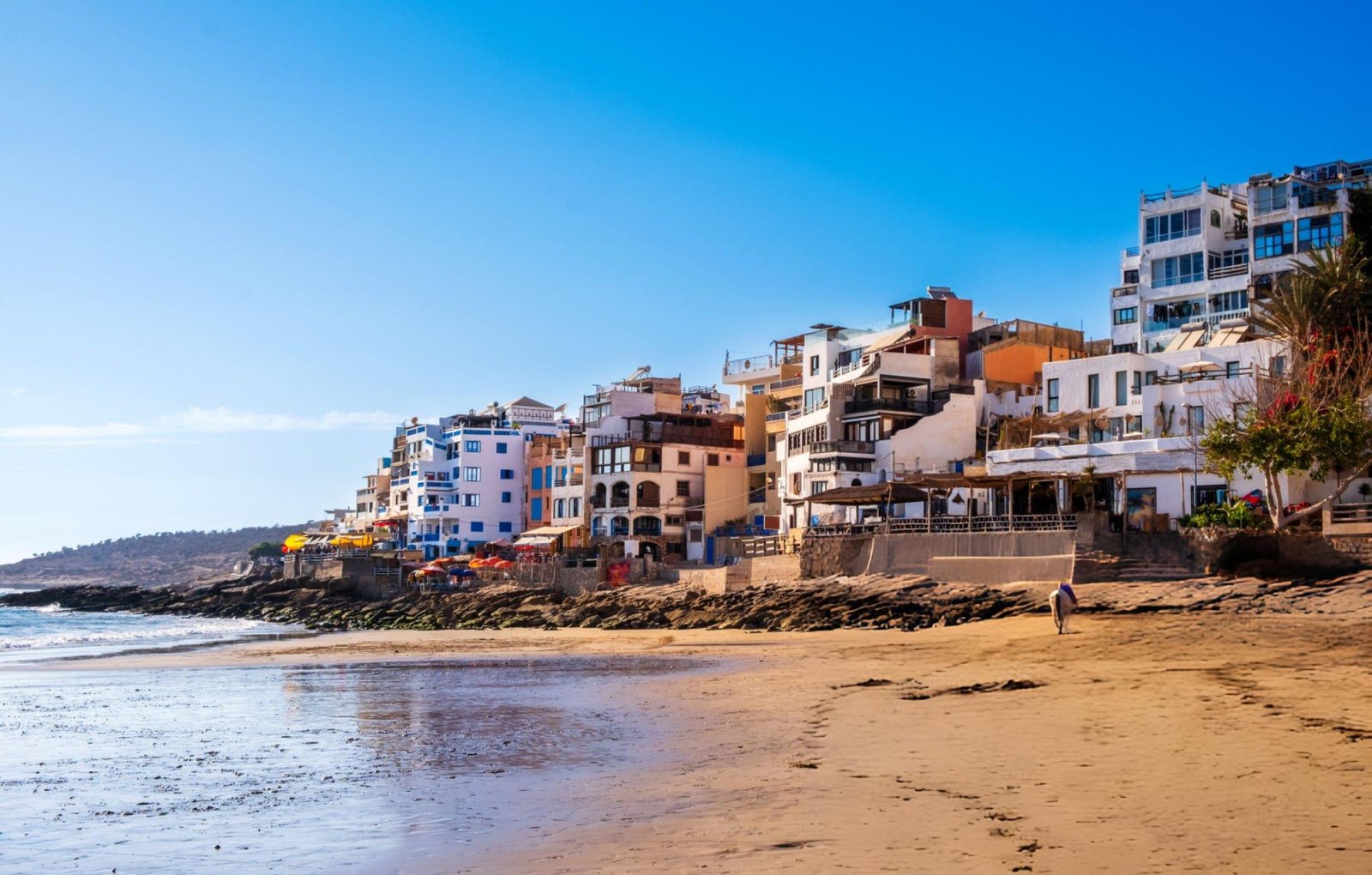 Surf and beach near Agadir Morocco