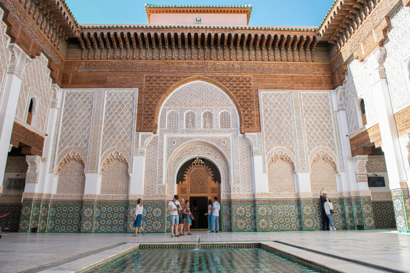 Marrakech medina souks on a private Morocco vacation package